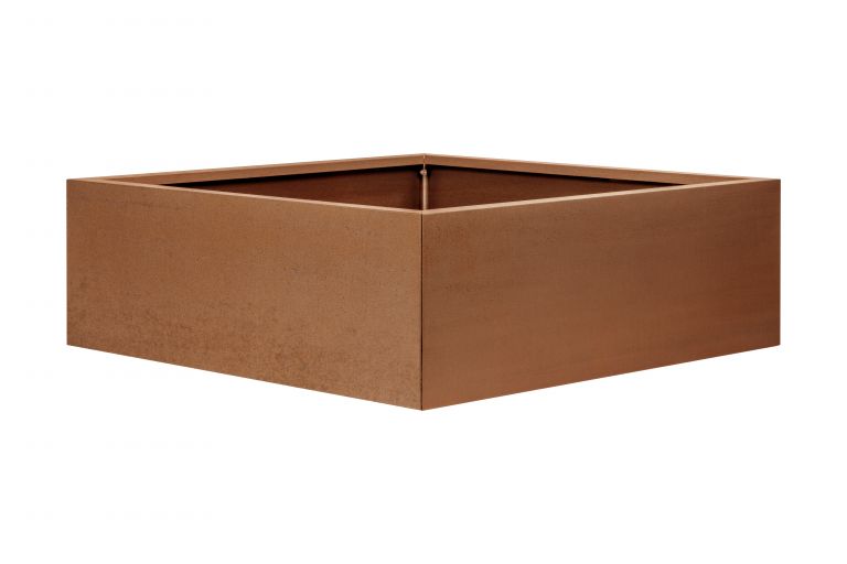 Bloembak corten (150x150x40)