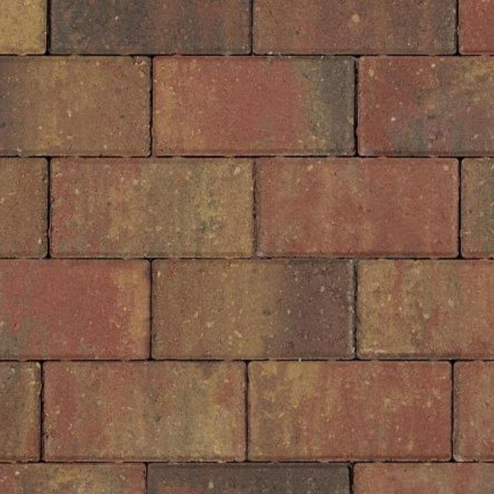 Betonstraatsteen oud bont (21x10,5x6)