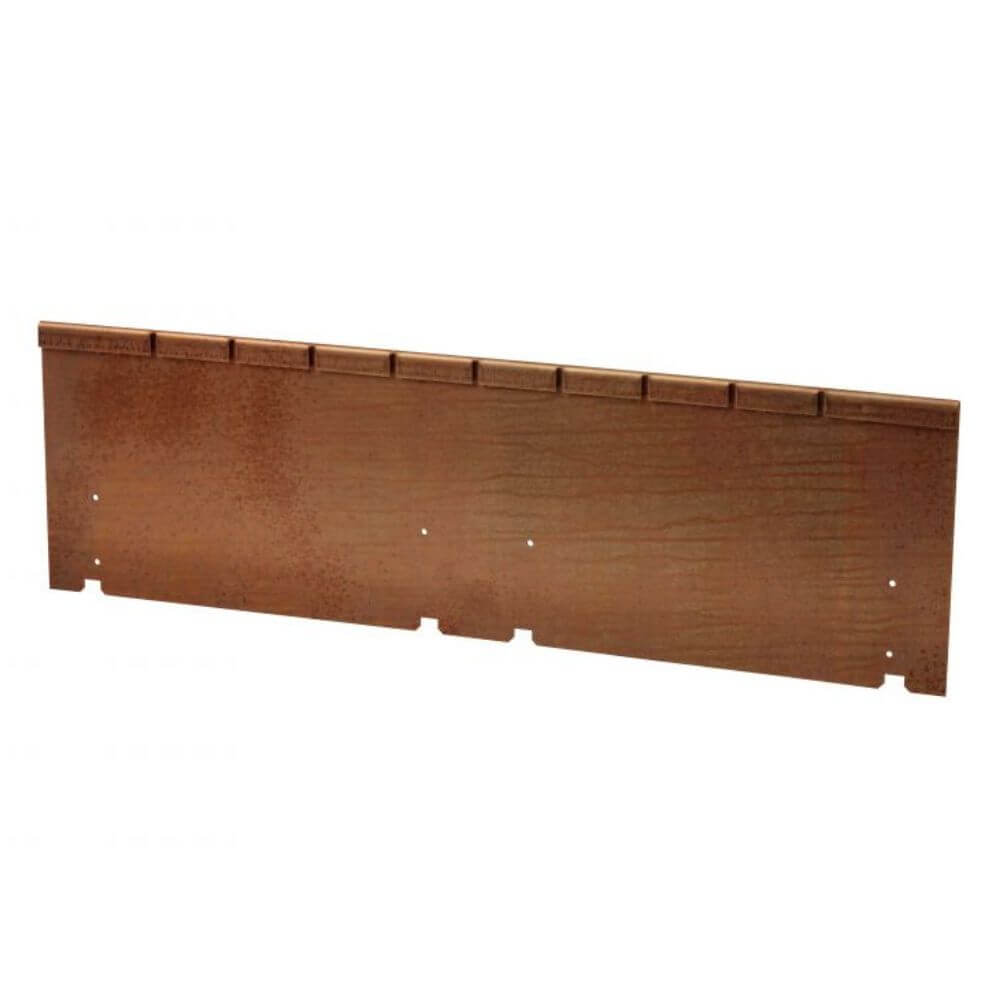 Kantopsluiting corten (Single flex) 300x10 cm