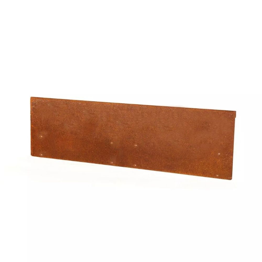 Kantopsluiting corten (Single) 300x16,5 cm