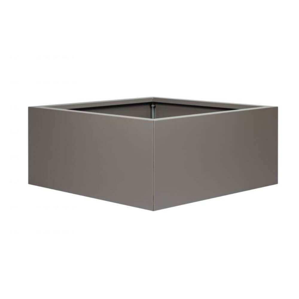 Bloembak wit (90x90x40)