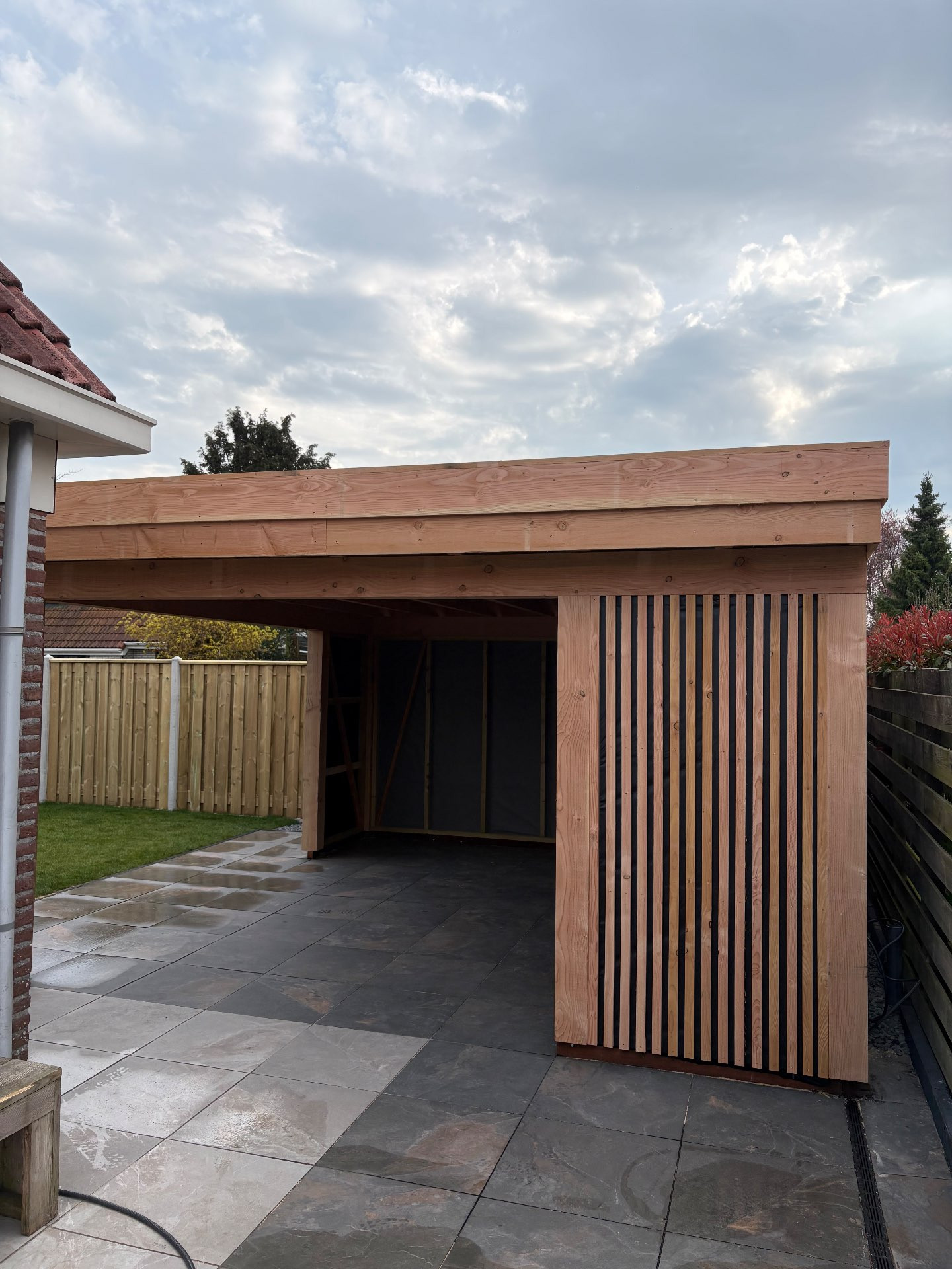 Overkapping en terrastegels
