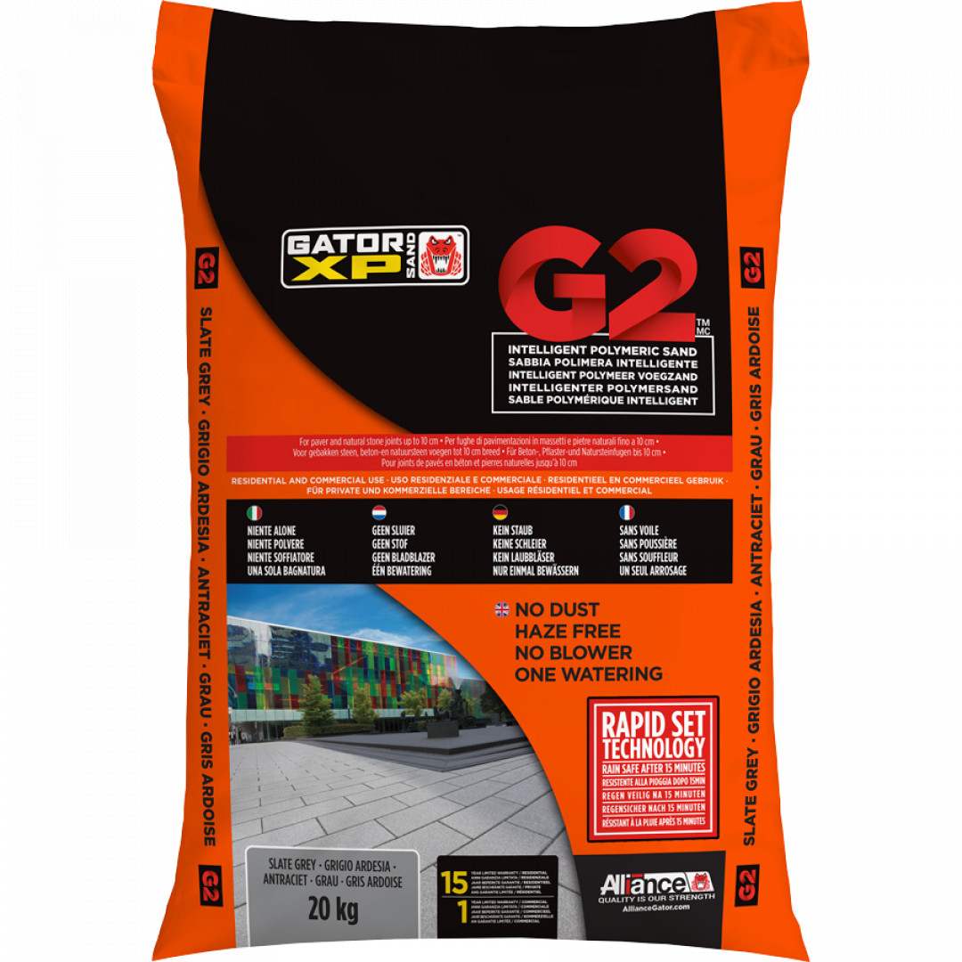G2 XP Gator sand 20 KG (antraciet)