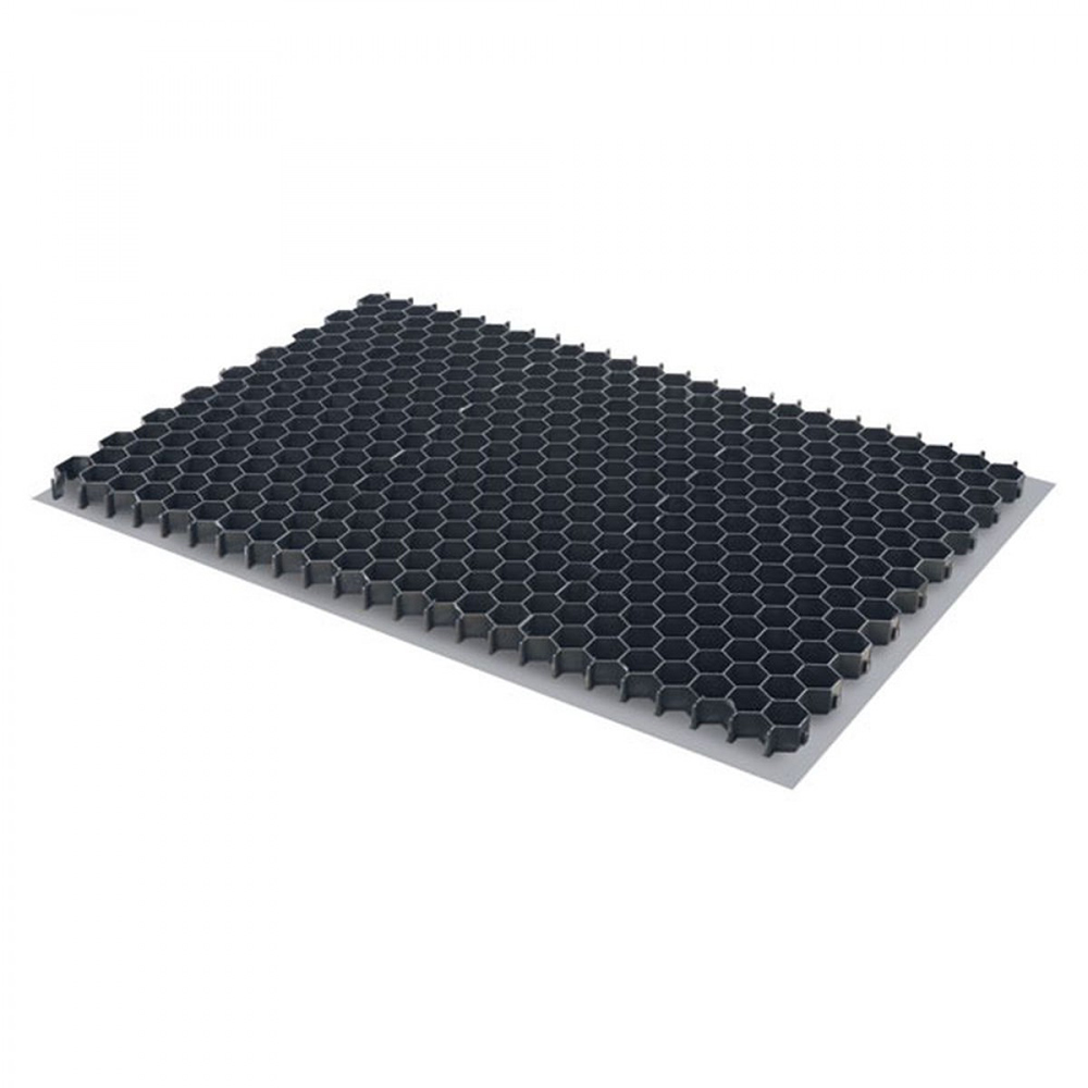Grindmatten zwart (120x160x3 cm)
