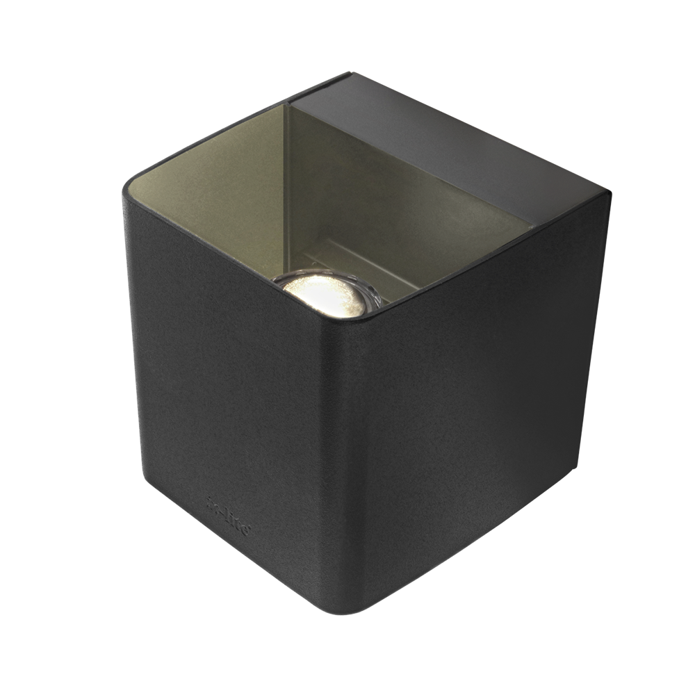 In-lite ace up-down dark grey 100-230v