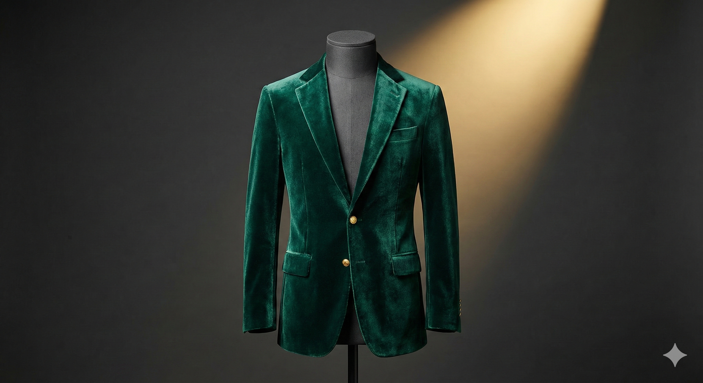 Jade Velvet Blazer